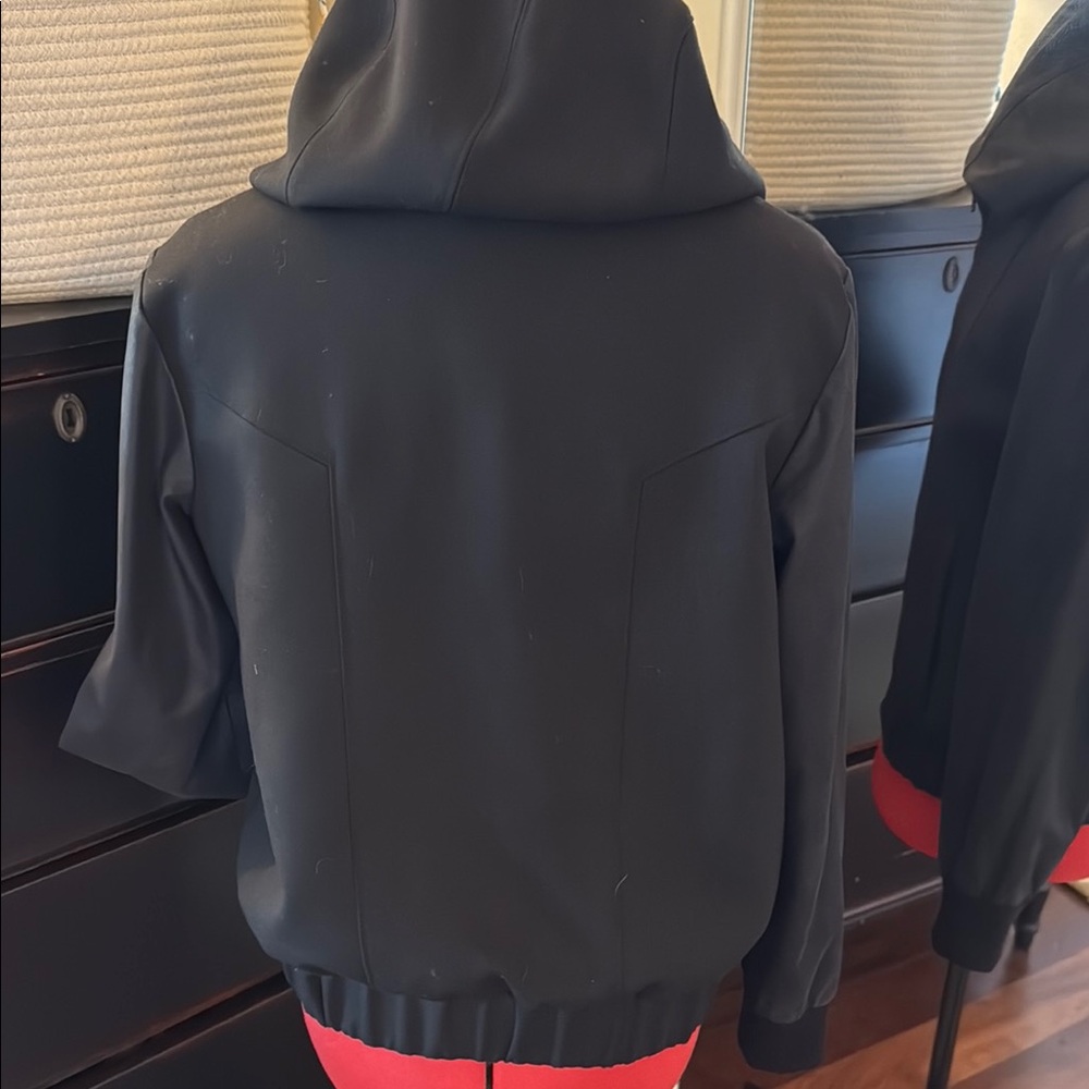 Helmut Black Hooded Women's Jacket - Picture 4 of 7